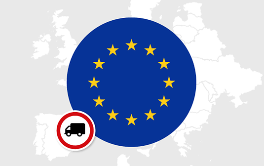 Evropa zabrane vožnje